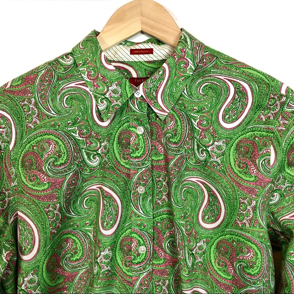 Talbots Haberdashery Wrinkle Resistant Shirt 18W